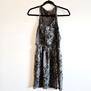 CHARLIE JADE I M 100% Silk Mini Dress I sage green